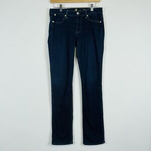 Seven For All Mankind Womens 28 Jeans 7FAMK The Modern Straight Dark Wash Casual